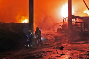 Les sapeurs-pompiers ont luttés contre le feu