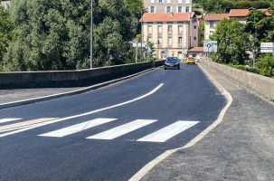 Ce lundi 11 août, le pont de Lafayette est ouvert à la circulation