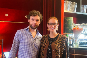 Medhi et Nelly à la tête de la brasserie Le Majestic