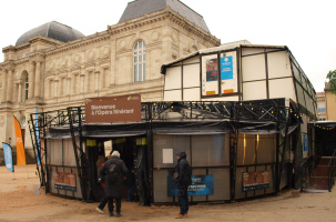 Camion opéra au jardin Henri Vinay