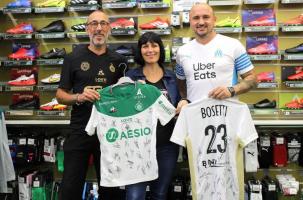 Les "3 mousquetaires" des Maillots du Cœur, fines lames de la générosité. 