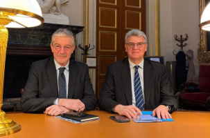 Laurent Lhardit et Jean-Pierre Vigier