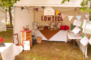 Stand low-tech de la Ressourcerie du Pays d'Issoire