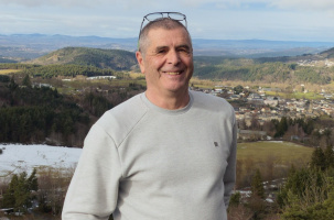 Michel Allibert, prêt pour les élections municipales de mars 2026. 