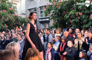 Lors de la première édition de la Fashion Week Ponote.