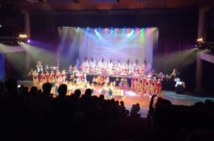 Le Palais des spectacles à Vals en passe d'être entièrement réhabilité.