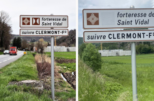 Avant/Après. Les indications ont été rectifiées après 6 ans de fausses informations. 
