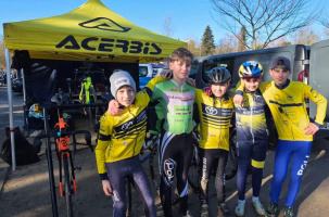 Les cinq participants qui ont représenté la Haute-Loire 