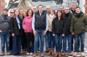 La liste du maire sortant "Cayres, Ensemble continuons à avancer".