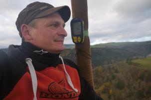 Guillaume Rage pilote professionnel de montgolfière depuis 2019. 