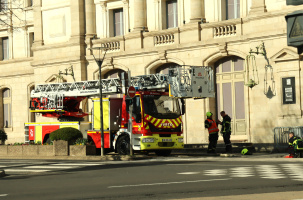 (Photo archive). Les pompiers en pleine intervention au cœur du Puy-en-Velay