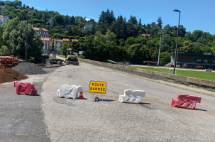 Le pont Lafayette, un secteur à vivement éviter si l'on circule à vélo. 