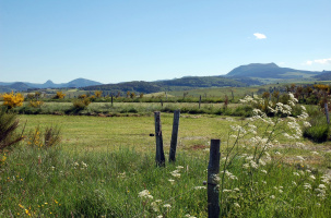Le plateau de la Chaux vers les Boutières