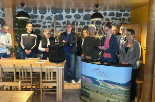 Inauguration de l'extension du gîte de la Retirade