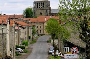 Le village de Saint-Paul-de-Tartas.