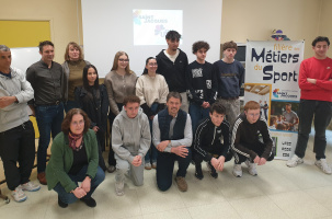 Les élèves de la section Bac Pro UF2S se déplaceront en peloton