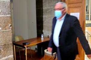 Marc Boléa lors du jugement le 18 mars 2021 au Puy-en-Velay.