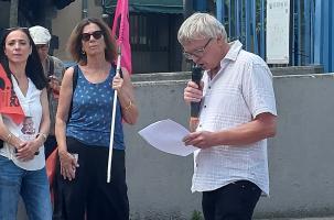 Eric Durupt devant le tribunal correctionnel de Clermont le 7 juin 2022.