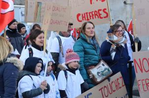 Intense bras de fer entre écoles du département et Marie Hélène Aubry (IA).