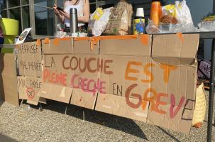 La grève est reconduite chaque jour de la semaine du 6 à 9h30 à la crèche d'ER. 