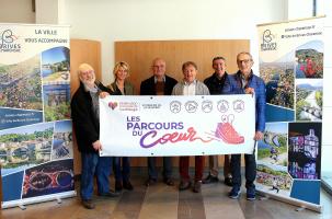 Le Club Cœur et Santé Le Puy aux côtés de la Ville de Brives-Charensac.