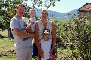 Jérémy, Victor, Amélie et Valentin. Une famille plus forte que tout.