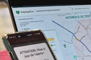 L'application Staying Alive pour venir en aide rapidement aux victimes
