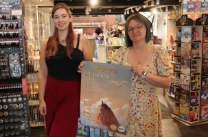 Clélie Giraud (Le Cercle des Mirages) et Sarah Palestro (Le Dé Café Inné)
