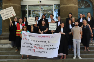 Une vingtaine de personnes étaient mobilisées