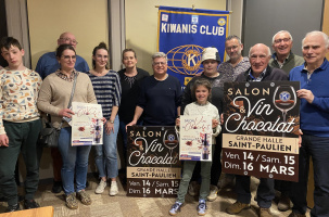 Salon vin et chocolat kiwanis 