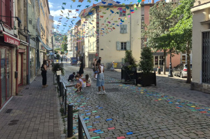 Après des couleurs dans le ciel, des couleurs au sol