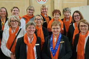 Les membres du club Soroptimist du Puy en Velay