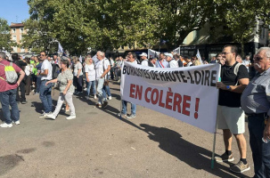 Des buralistes de Haute-Loire se sont mobilisés à Givors