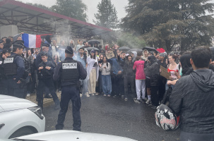 L'ambiance était tendue devant Roche-Arnaud