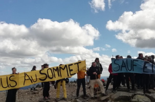 Mobilisation de 2025 au Mézenc