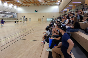 Des gradins presque pleins pour l'occasion