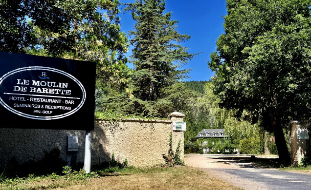 L'entrée du domaine 