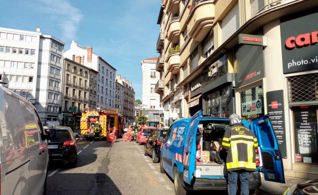 Suspicion de fuite de gaz rue Portail d'Avignon au Puy.