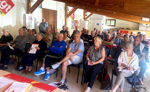 Public et privé, les retraités main dans la main pour ajouter leur force aux jours à venir