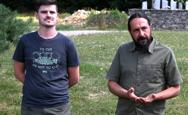 Guillaume Charmasson et Renaud Daumas membre de la FNE 43