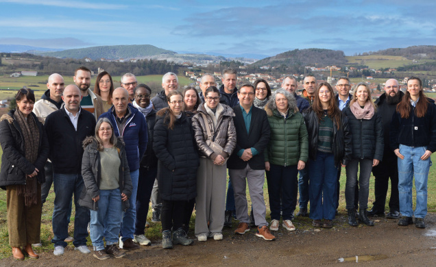 Une équipe soudée autour du maire de St-Germain-Laprade, Guy Chapelle.