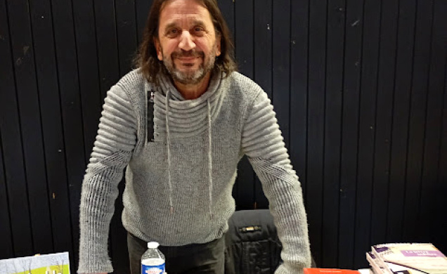 Hervé Guillaumont, un écrivain qui manie la romance et l'histoire.