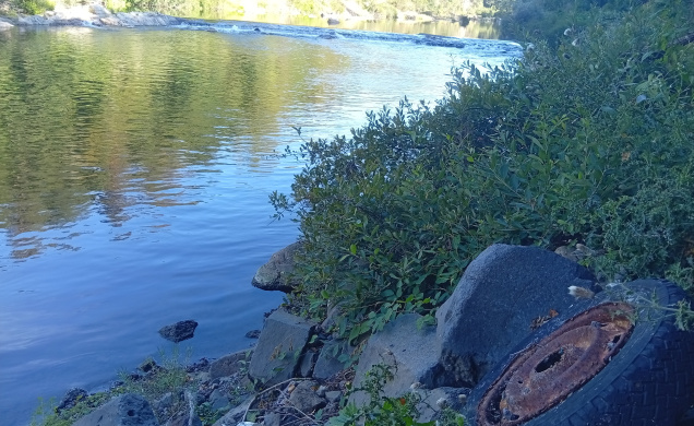 Les déchets enfouis arrivent à la Loire