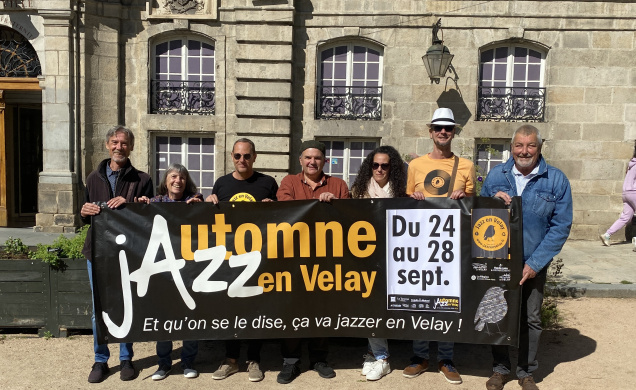 L'équipe de "Jazz en Velay" toujours à fond à chaque édition. 