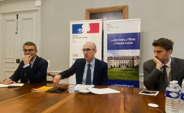Le Préfet évoque la sécurité du département