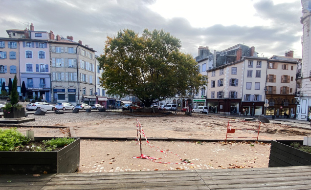Le jardin éphémère sera modifié pour la saison hivernale