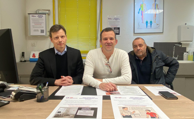 Mobilisés, les médecins de la MG 43 alertent sur les récentes mesures gouvernementales.