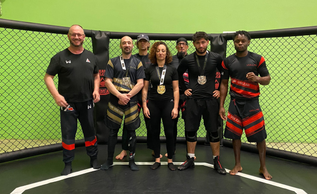 Les membres du club de la Team Vulcan