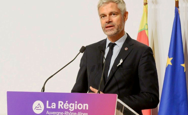 Laurent Wauquiez, ex Président de la Région AuRa. 