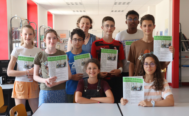 L'équipe de rédaction du P'tit Louis nous présente la dernière publication